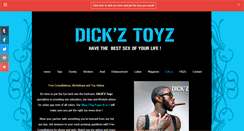 Desktop Screenshot of dickztoyz.com